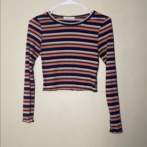 Cropped long Sleeve top